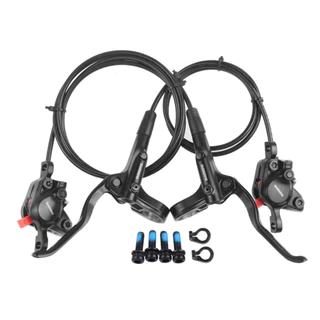Par Freio Hidráulico Shimano MT-200 a Disco Altus Bicicleta Bike MTB Dianteiro e Traseiro