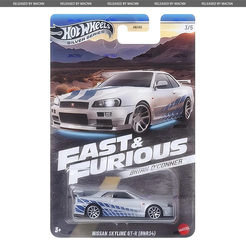 Hot Wheels Fast And Furious Set Brian O'Conner | Shopee Brasil