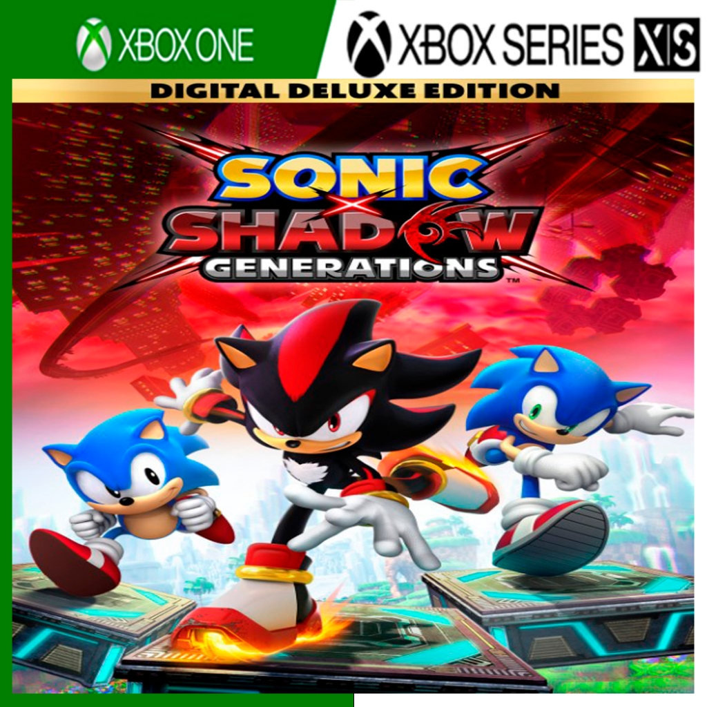 Sonic Shadow Generations Deluxe Edition Xbox One e Series XS | Shopee ...