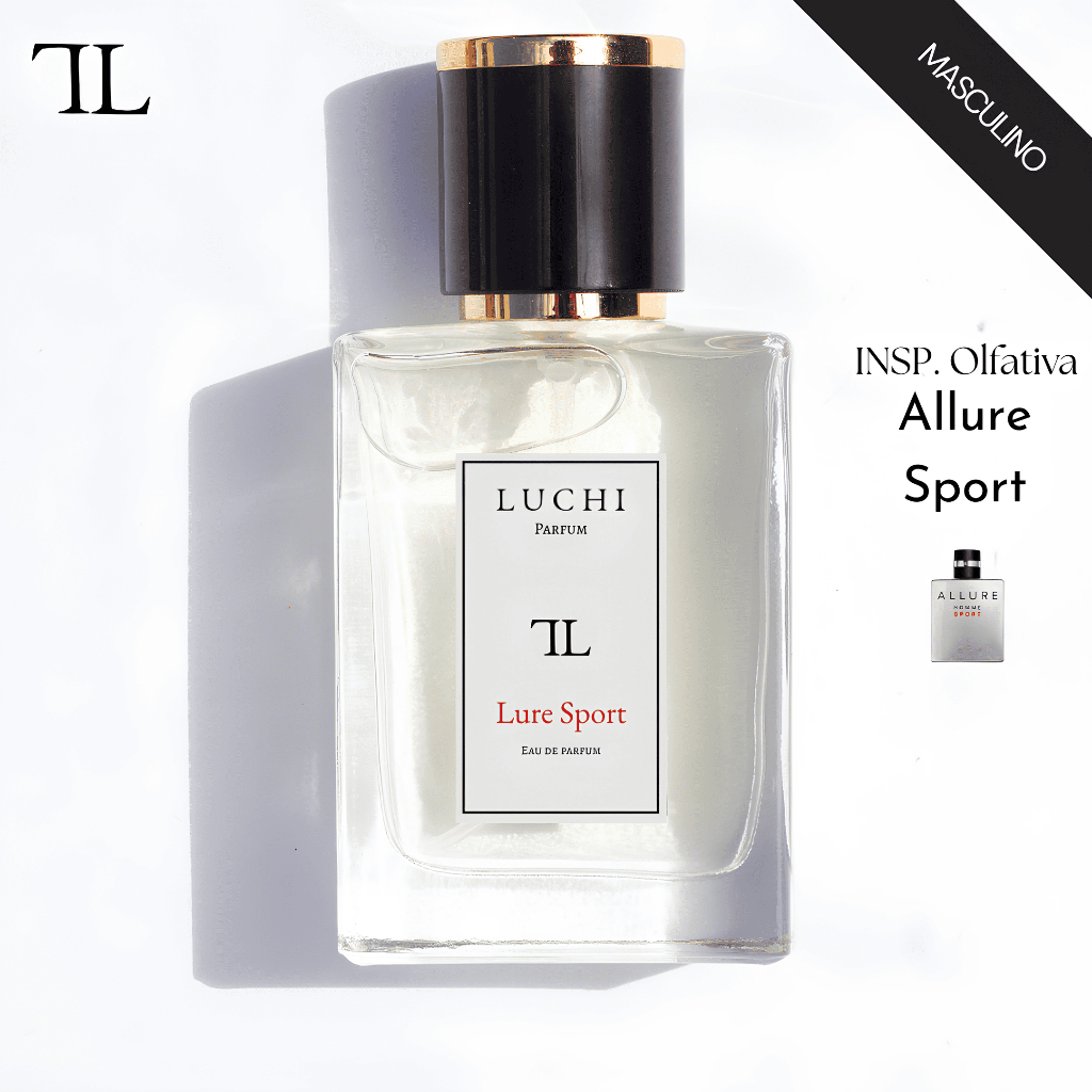 Perfume Masculino Lure Sport Luchi Parfum (Aroma importado) - Alta