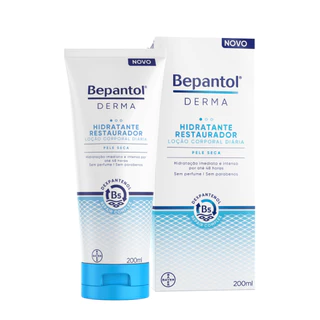 Creme Hidratante Corporal Derma Restaurador 200ml - Bepantol em Oferta na Shopee