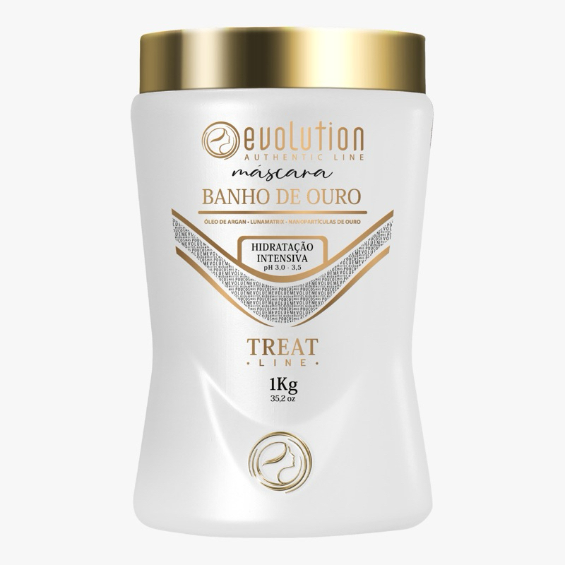 Máscara Hidratação Banho de Ouro 1KG | Envio Imediato | Shopee Brasil