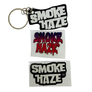 Chaveiro e Adesivos Personalizados SmokeHaze em Oferta na Shopee