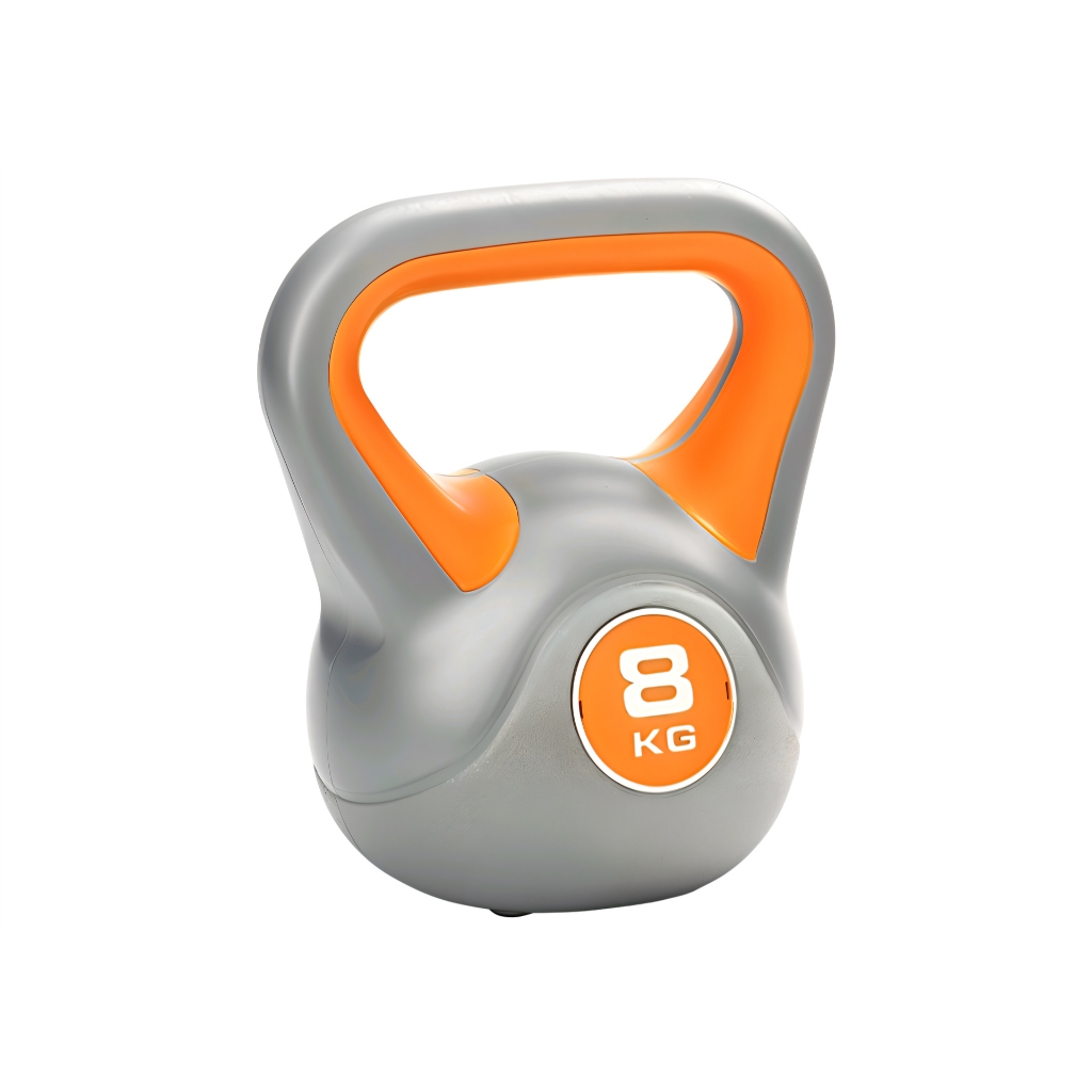 Kettlebell 8kg Emborrachado Alça Ergonômica Funcional Musculação