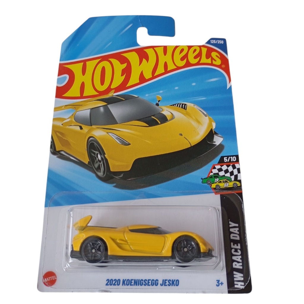 Hot Wheels 2020 KOENISEGG JESKO amarelo