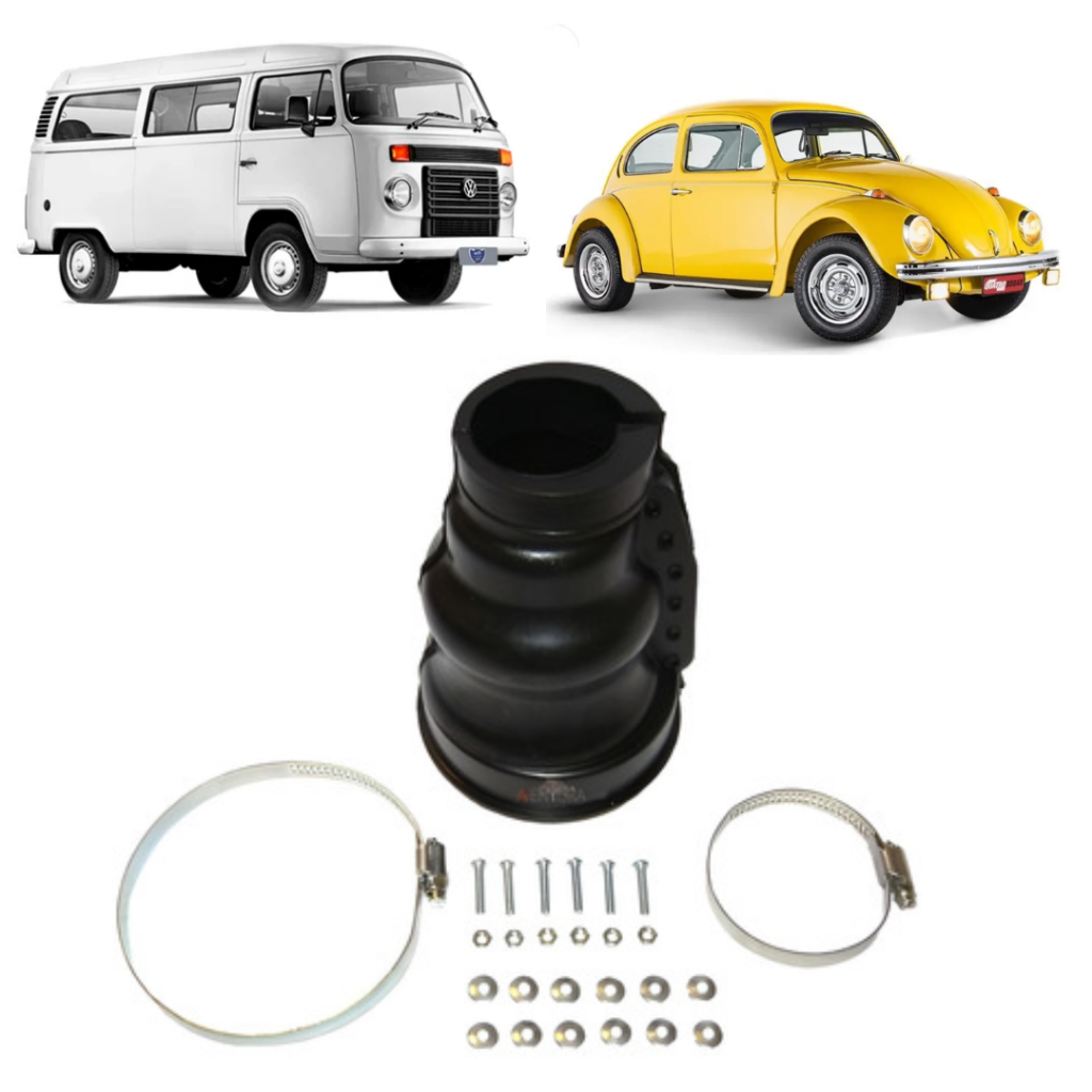 Kit Coifa Eixo Cambio Fusca Todos Variante Brasilia Kombi ORIGINAL ...