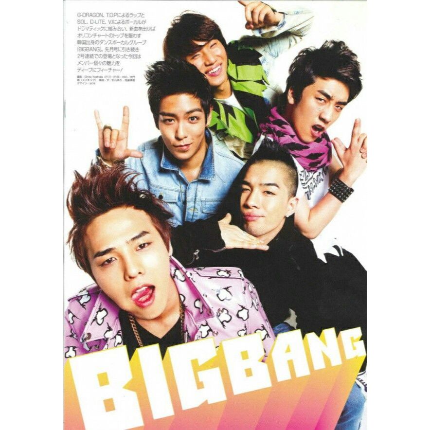 Poster BigBang - Kpop - BoyGroup - BigBang | Shopee Brasil