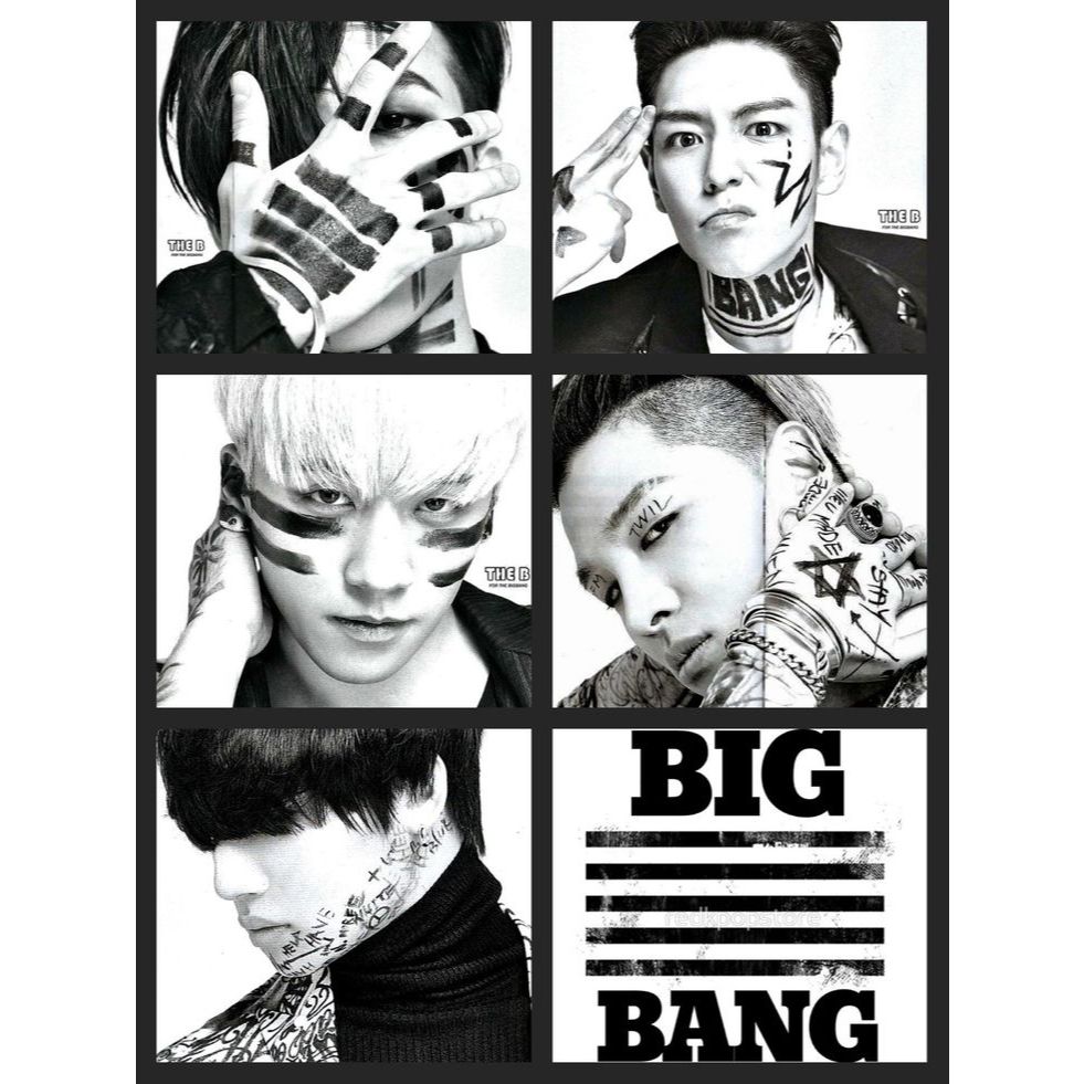 Poster BigBang - Kpop - BoyGroup - BigBang | Shopee Brasil