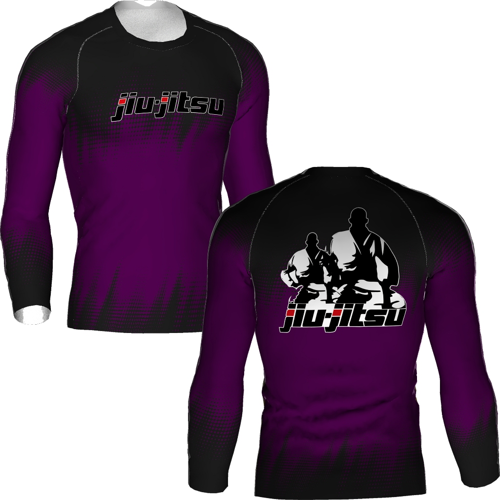 Rash Guard - Faixa Roxa - Jiu Jitsu | Shopee Brasil