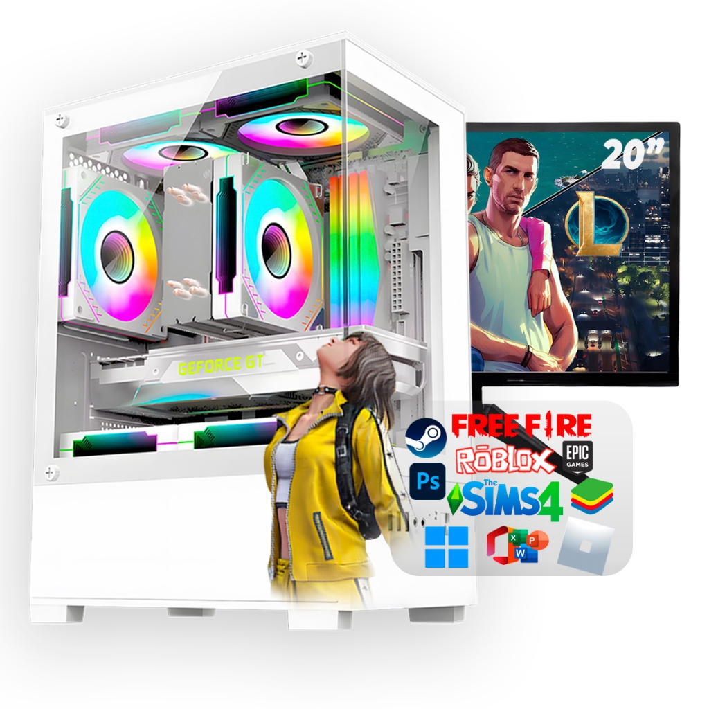 computador mancer gamer intel i7 3770 geforce gtx 750 ti 4gb 8gb