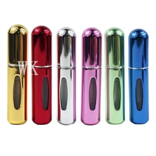 kit 10 perfume recarregável portátil spray 5ml