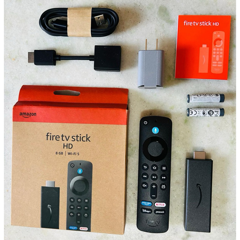 Novo Amazon Fire Stick TV Full HD Alexa Comando de Voz Original