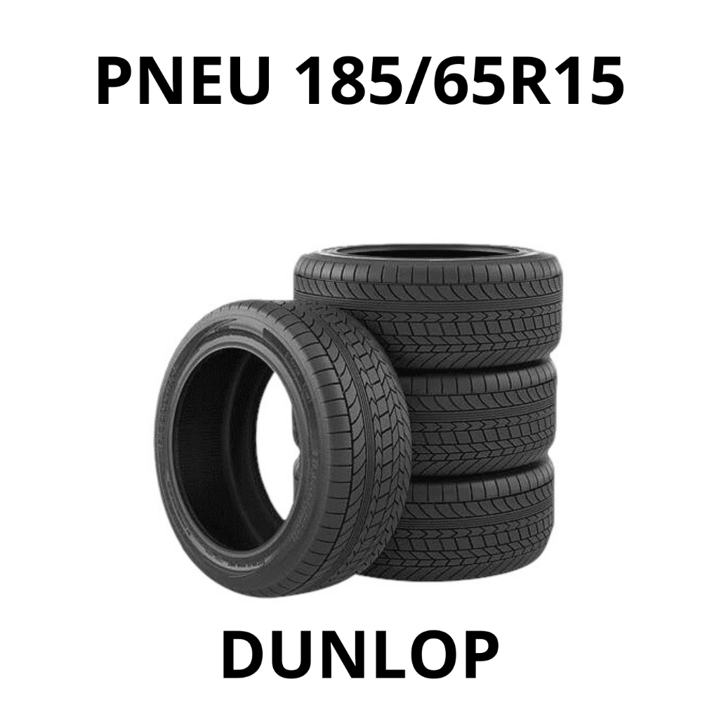 DUNLOP 185/65R15 タイヤ 2本セット Kit Pneu 185/65R15 Dunlop Novo Aro 15 – Qualidade + Garantia de