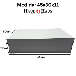 10 Caixa de Papelão 45x30x11 Para Calçados / Botas/ Jogo americano - A melhor qualidade!