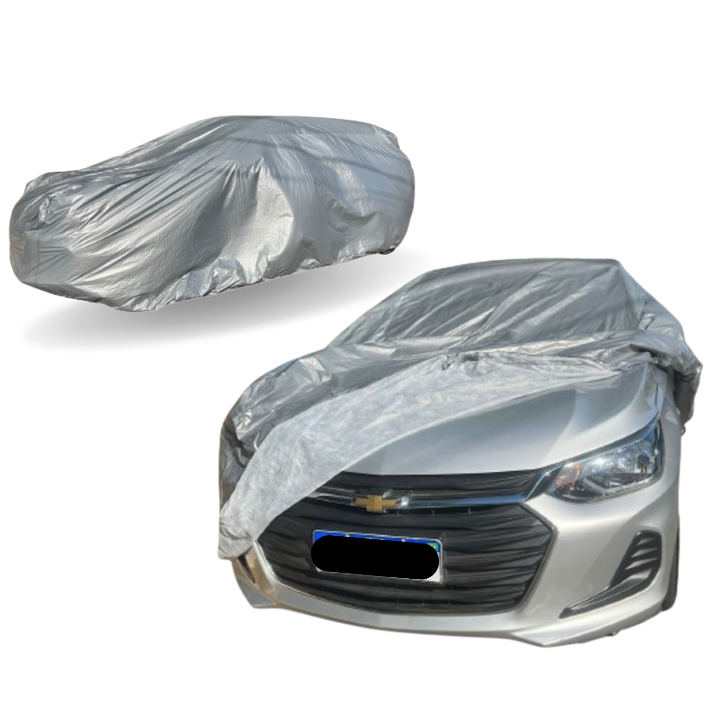 Capa para Cobrir Carro 100% Forrada Impermeável Protege Sol Chuva ...