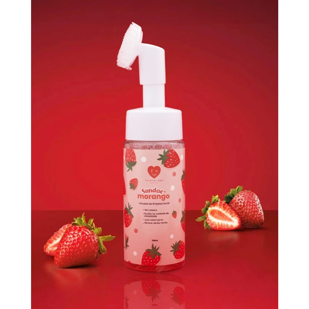 Mousse de espuma limpeza facial Forever You | Shopee Brasil