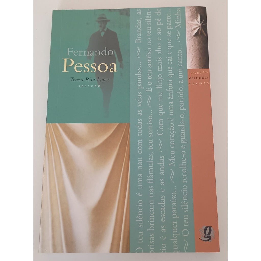 Livro - Coleção Melhores Poemas - Fernando Pessoa | Shopee Brasil