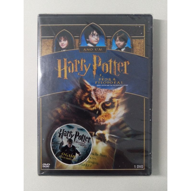 DVD Harry Potter E a pedra filosofal Original | Shopee Brasil