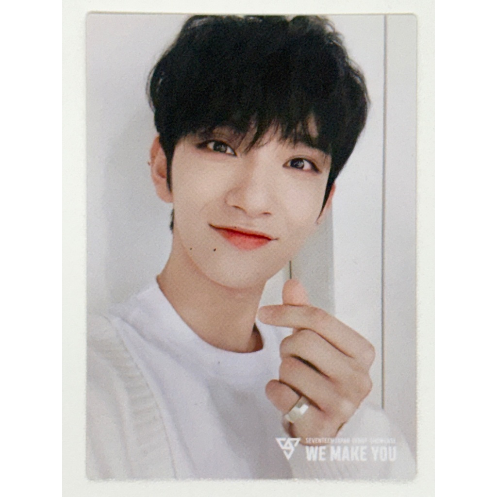 SEVENTEEN WE MAKE YOU ウジ トレカ seventeen japan debut showcase we make you original photocard