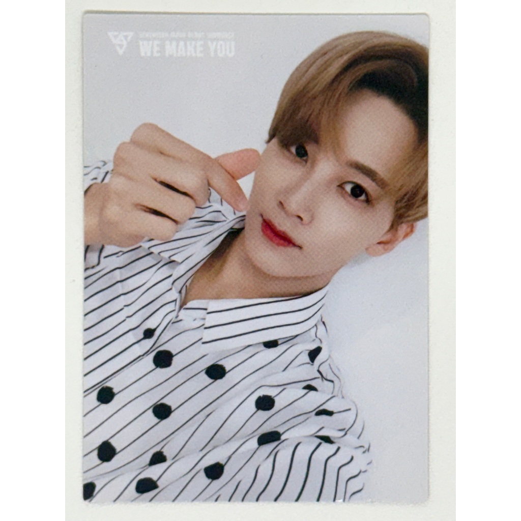 seventeen japan debut showcase we make you original photocard
