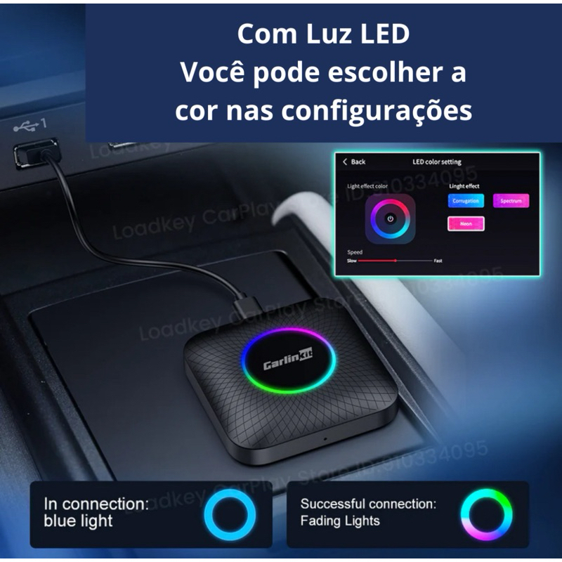 Carlinkit Tbox Ambient 2026 8GB 128GB YouTube Netflix Apple