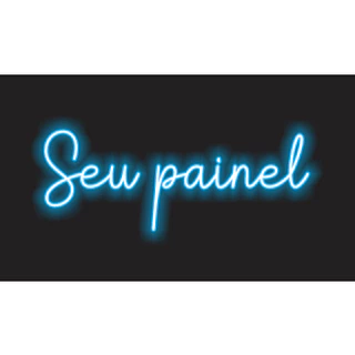 Painéis de NeonLed Personalizados - Ler a descrição de tamanho e letra CURSIVA
