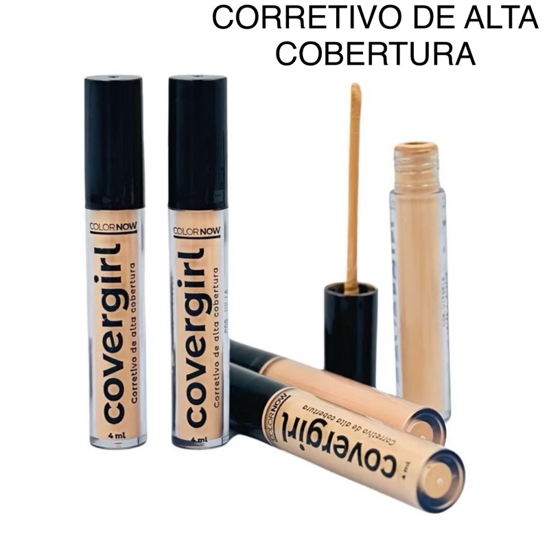 Corretivo Líquido Colornow alta cobertura | Shopee Brasil