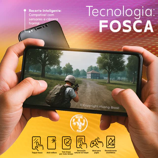 Película Cerâmica Fosca para Samsung Huang Premium