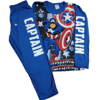 Conjunto infantil menino pijama 100% algodão confortável inverno meia estação em Oferta na Shopee