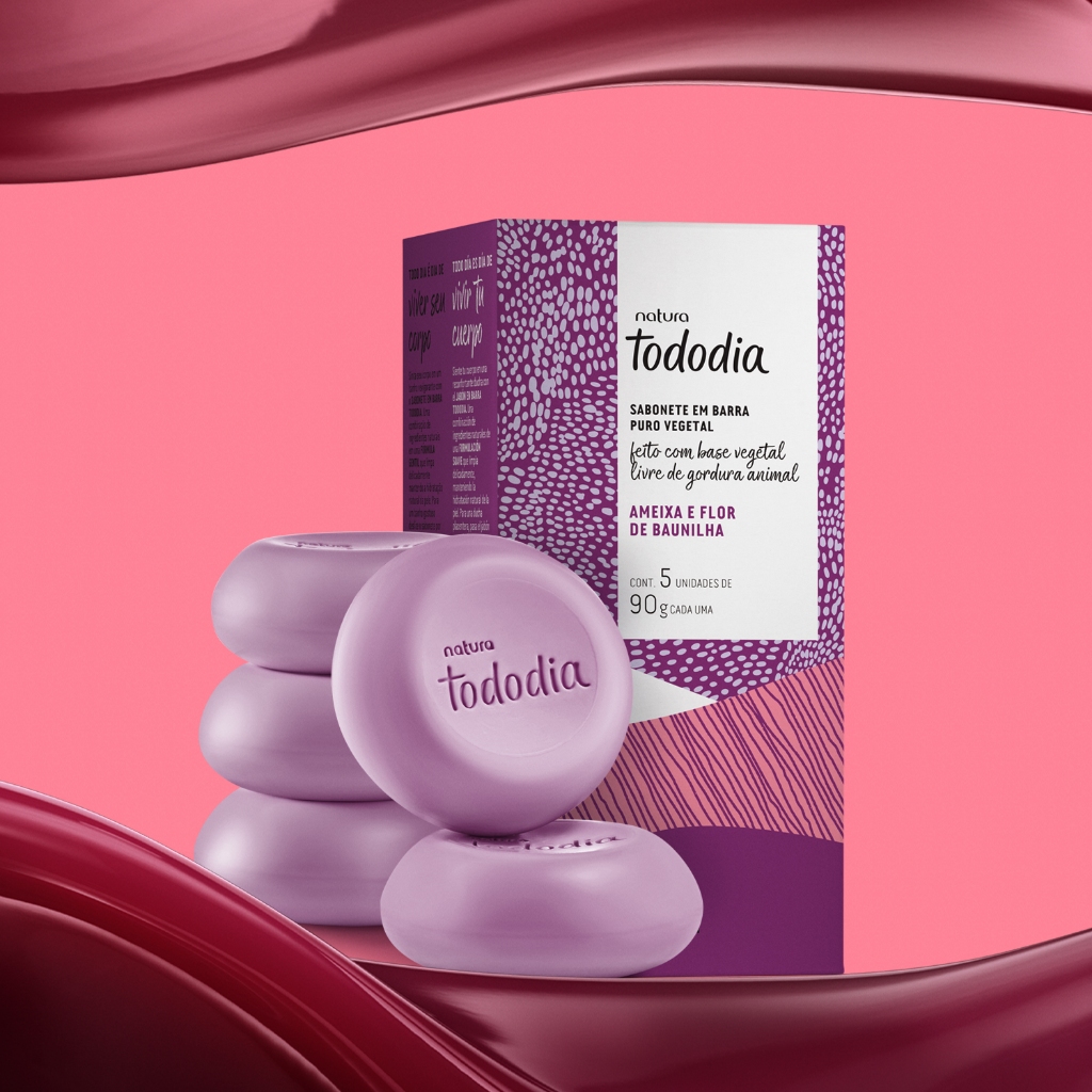 Natura TodoDia Sabonete em Barra Amora Vermelha e Jabuticaba | Shopee ...