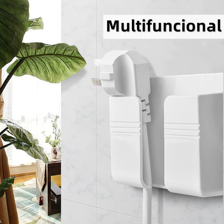 05 Suporte Multiuso De Parede Para Celular Controle Plástico Para Carregar Remoto Um Slot