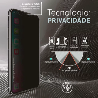 Película Vidro Privacidade para Samsung Huang Premium