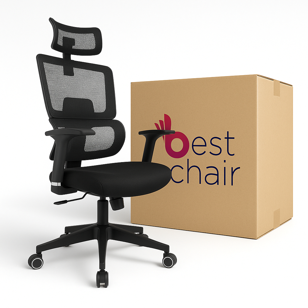 Cadeira Escritório Premium Presidente Ergonômica Certificada NR17 Diretor Suporta 150kg