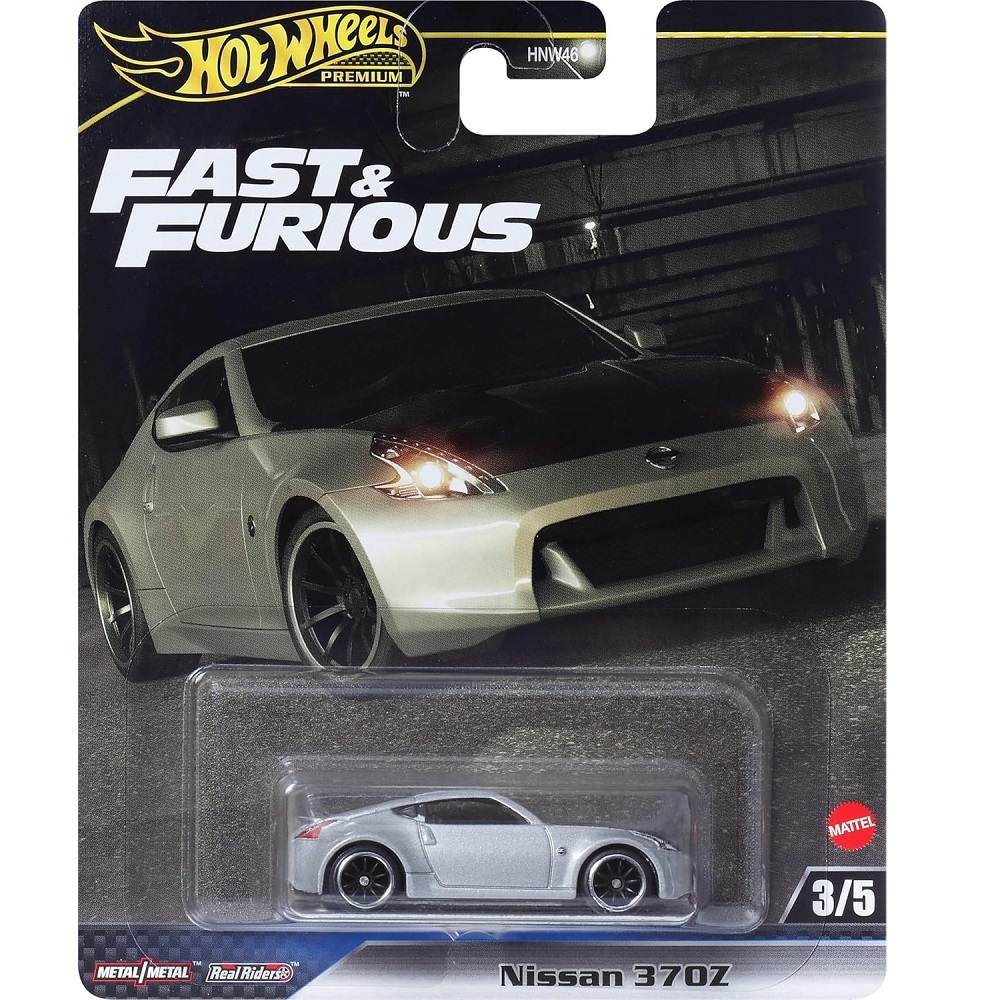 Hot Wheels Brinquedo Carro Fast E Furious Nissan 370z - JBL91