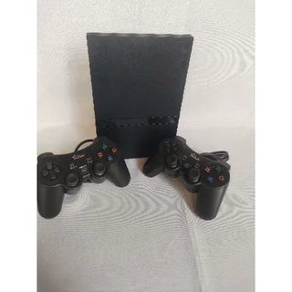 PS2 SLIM DESBLOQUEADO OPL COM 2 CONTROLES 100 MELHORES JOGOS FUNCIONANDO 100%