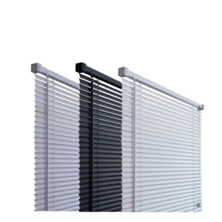Persiana Cortina Horizontal 120x130 Blackout Bleckout Metal Pvc Escritorio Casa Reforçada Primafer Atlas