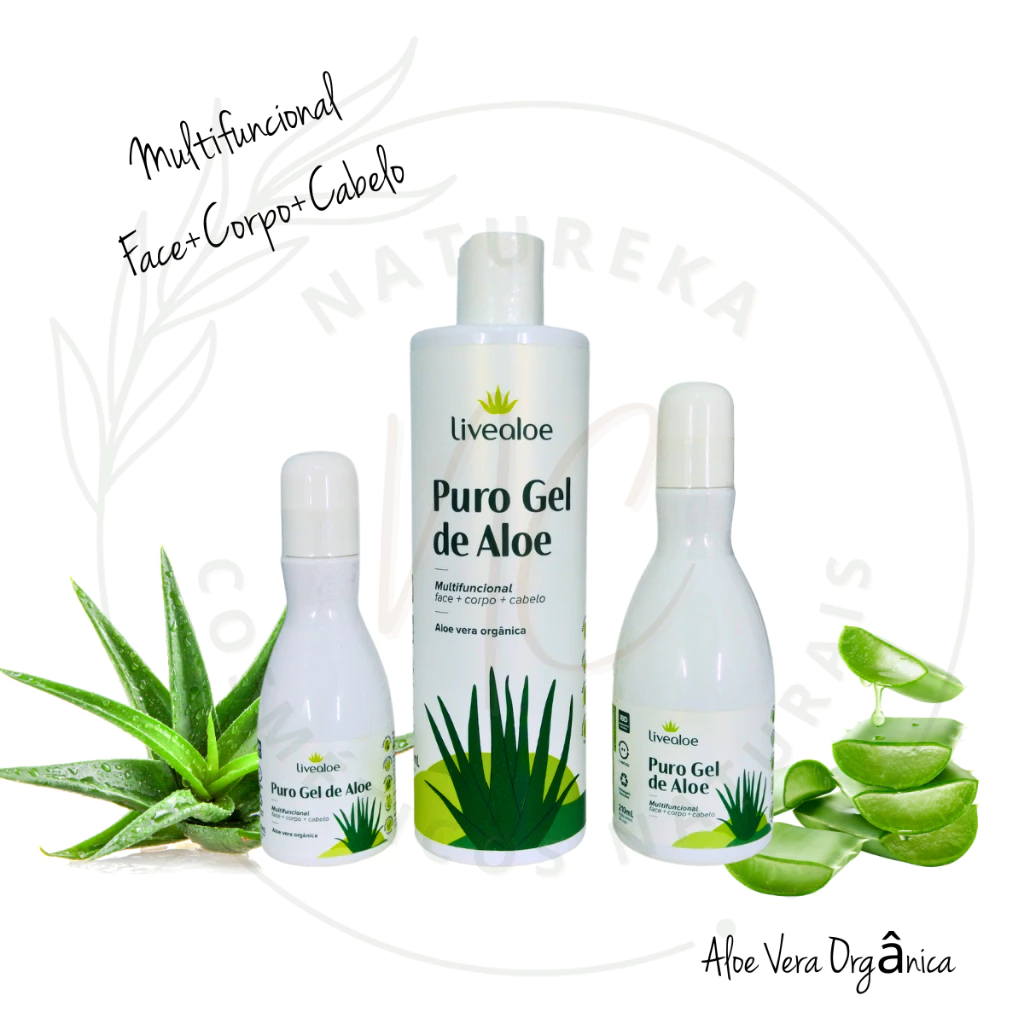Gel Aloe Vera Orgânico LIVEALOE