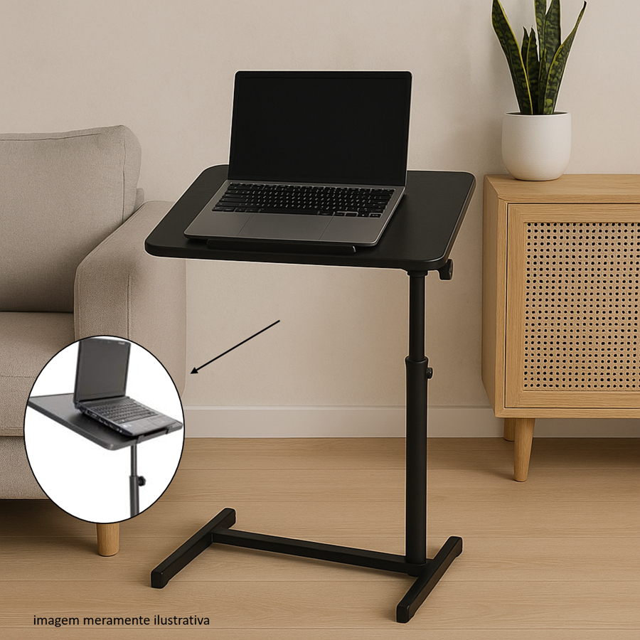 Mesa Para Notebook Computador Dobravel Suporte Estudos Ergonomica ...