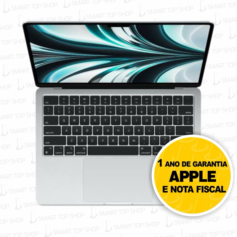 Apple MacBook Air M2 13” 15” 256GB 512GB Novo Lacrado NF + 1