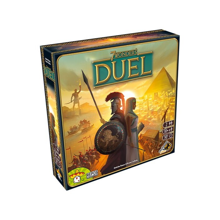 Jogo de Tabuleiro 7 Wonders Duel em Português - Board Game - ASMODEE ...
