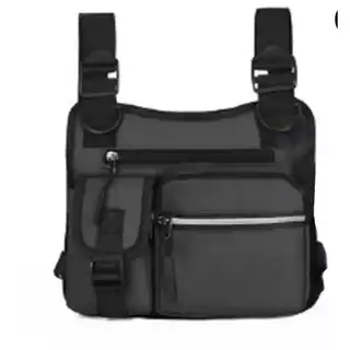 Bolsa Peitoral Masculino Impermeável Esportivo Bolsa Bag