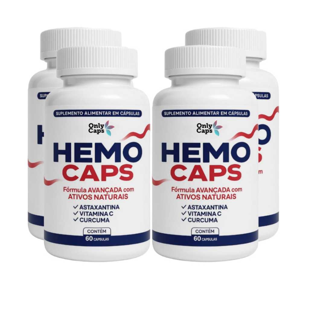 04 Hemo Caps 240 Capsulas Original - Formula Avançada Loja Oficial ...