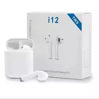 Fone de Ouvido Sem Fio i12 Tws Bluetooth 5.0 Com Touch leve