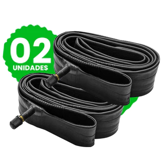 Kit com 02 Camara De Ar Paco 29 Bicicleta 29x1.95/2.125 Bico Grosso
