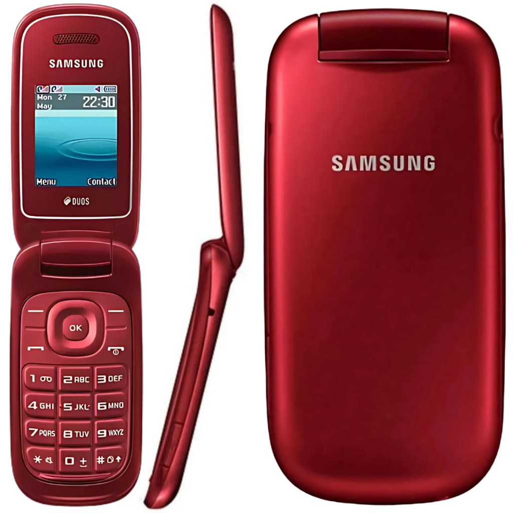 Celular Samsung Vermelho com Bateria de Longa Duração, Botões Físicos e ...