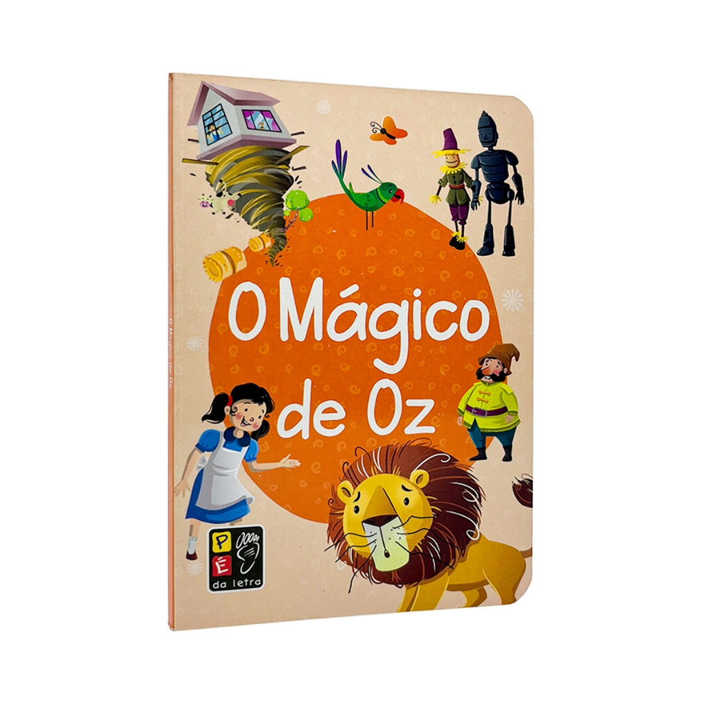 O Mágico de Oz - Conto Infantil Ilustrado - Livro Cartonado | Shopee Brasil
