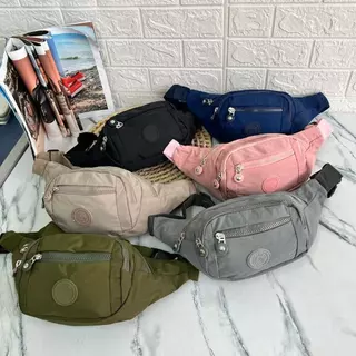 Bolsas pochete de cintura feminina de pano Oxford à prova d'água designer cintura banana