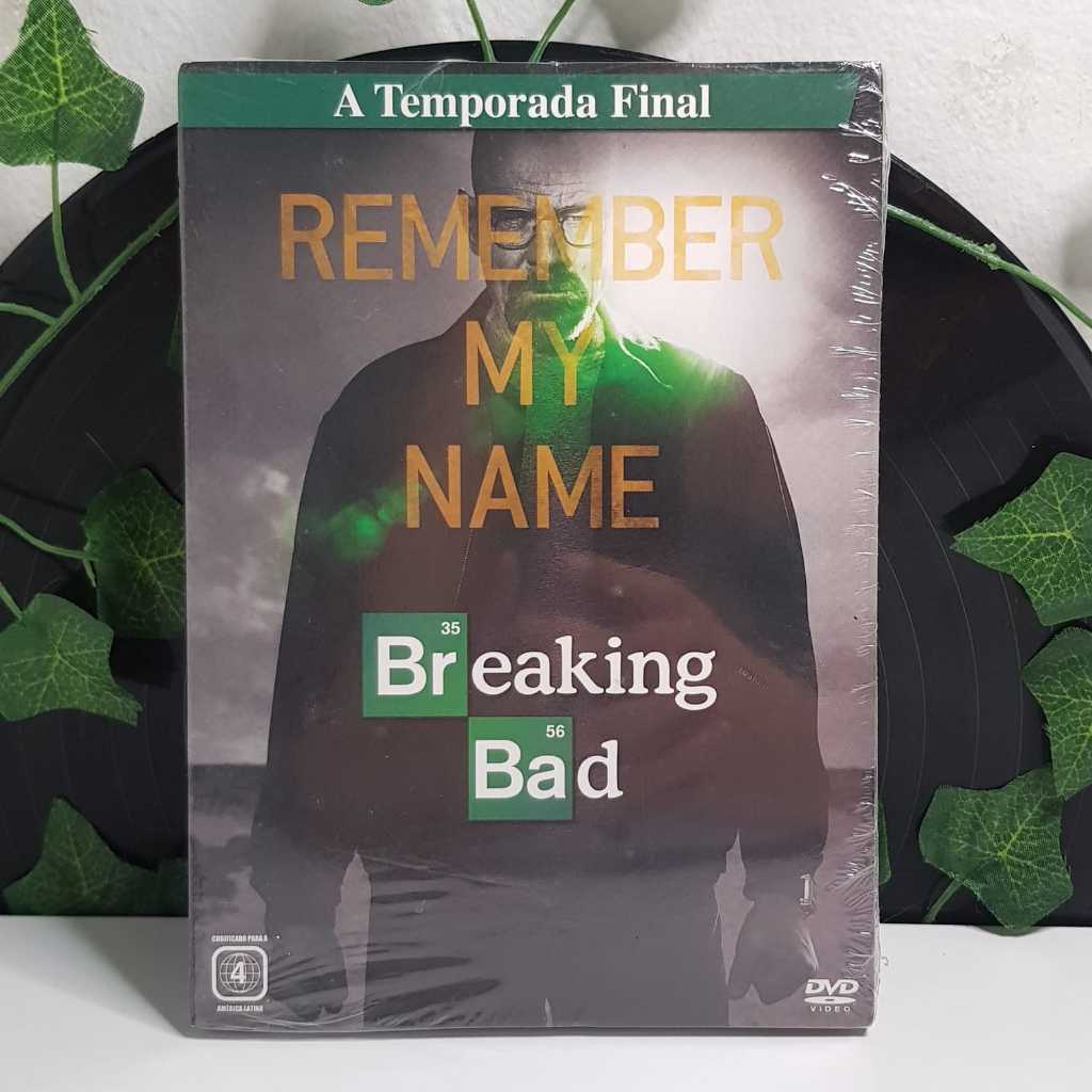 BOX DVD - Breaking Bad - A Temporada Final - Novo Lacrado | Shopee Brasil