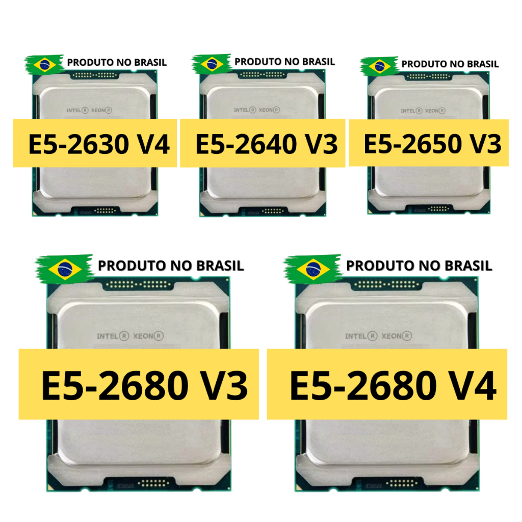 Processador Xeon E5 2620 V3 E5 2630 V4 E5 2640 V3 E5 2650 V3 E5 2680 V3 ...