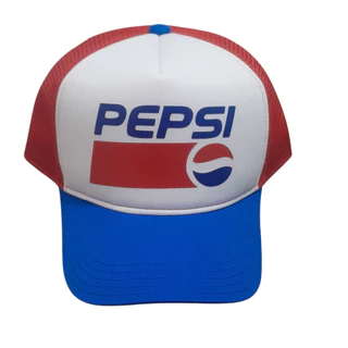 Boné Trucker Pepsi Cola Logo Vintage Retrô Anos 90